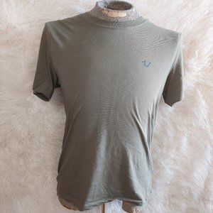 True Religions Men's Brown Crew Neck T-Shirt Siz M